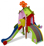 Игровой комплекс для детей 4-6 лет для уличной площадки