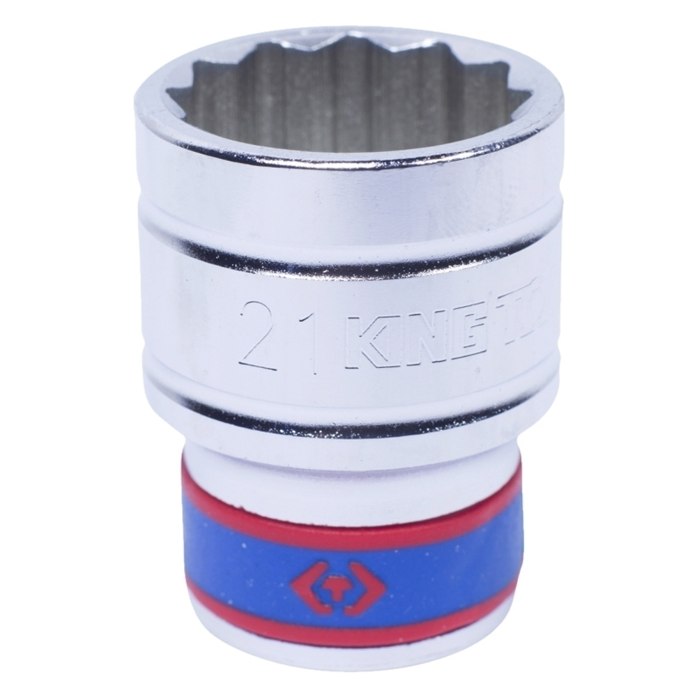 KING TONY (433021M) Головка торцевая стандартная двенадцатигранная 1/2", 21 мм