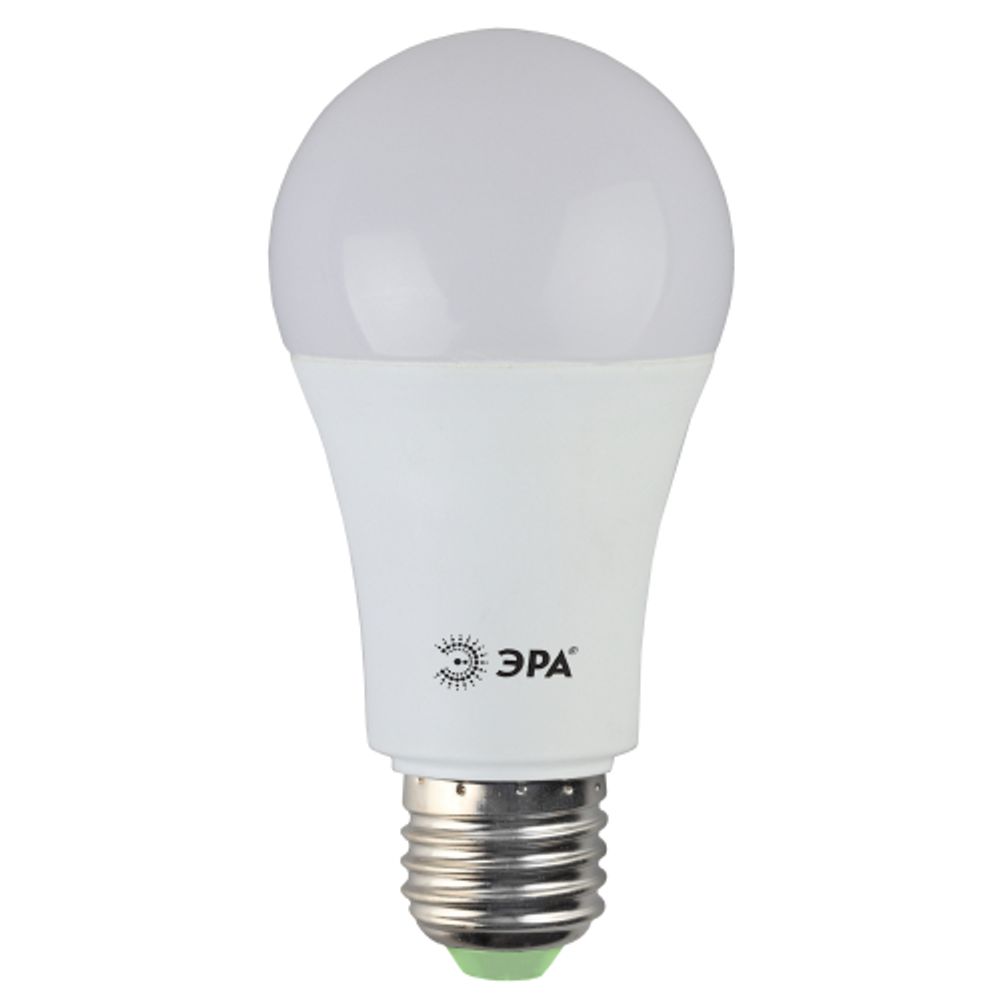 Лампа светодиодная ЭРА STD LED A60-15W-840-E27 15Вт груша нейтральный белый свет Е27 | Лампы cветодиодные Груша (A)