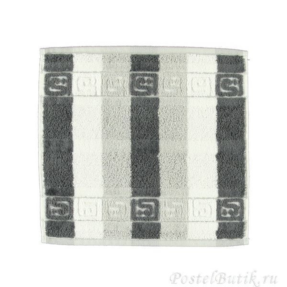 Полотенце 80х150 Cawo Noblesse 1011 Frottier серое