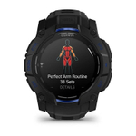 Garmin Instinct 3 - 50 мм, AMOLED LIMITED EDITION черный с черно-синим ремешком