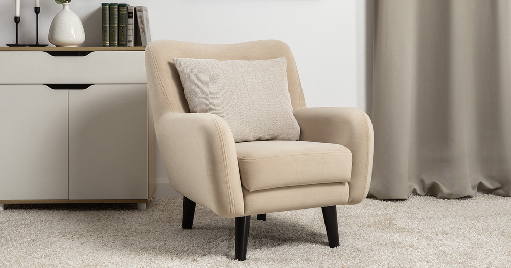 Дакота кресло для отдыха (кремовый)