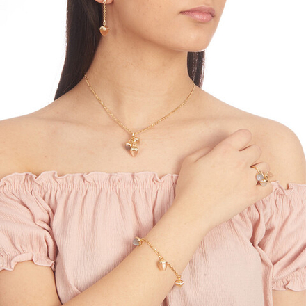 Колье Boccadamo KGR008D BW/BR/G