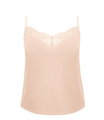 Легкий пижамный комплект Zora с кружевом (Размер: XL) (Цвет: сиреневый)