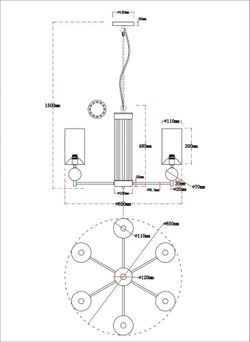Подвесная люстра Arte Lamp