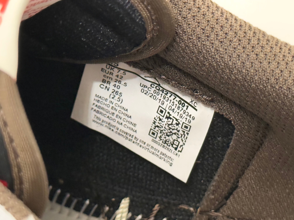 Nike Air Jordan 1 Low Travis Scott OG Mocha