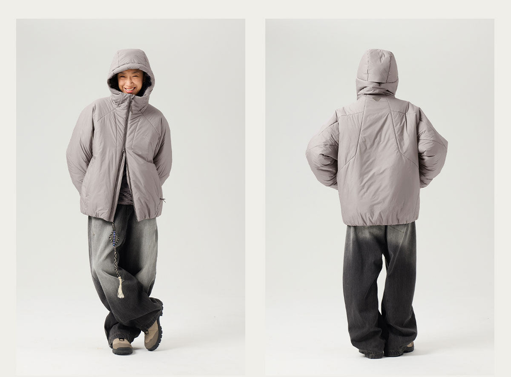 Куртка Nothomme Blue Black Label Thick Padded Hooded Jacket with PrimaLoft® Insulation