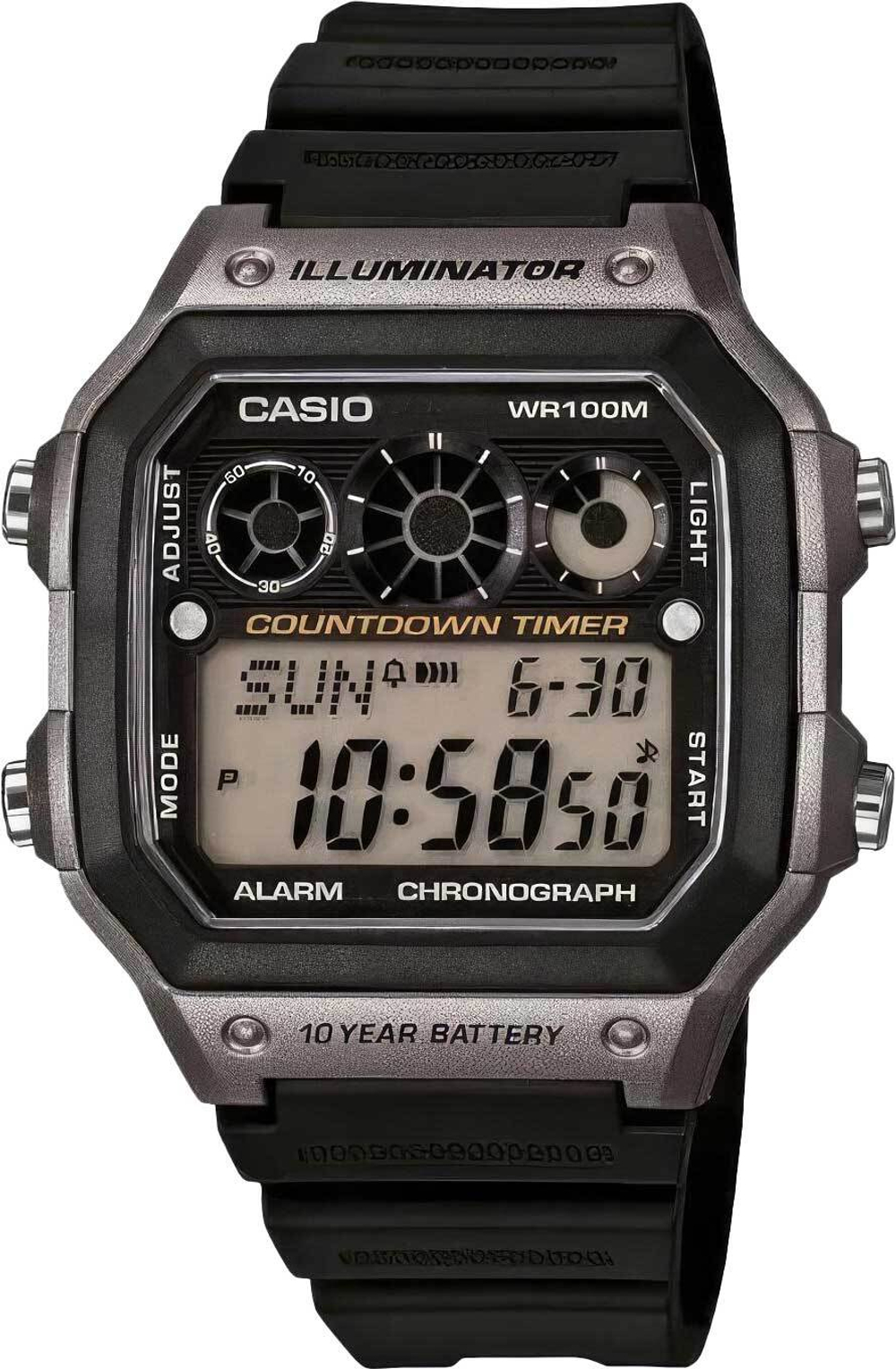 Мужские наручные часы Casio AE-1300WH-8A