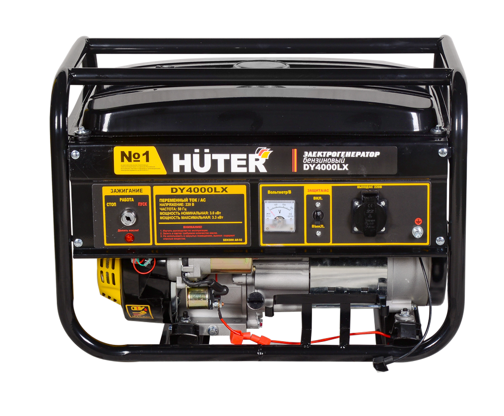 Портативный бензогенератор Huter DY4000LX