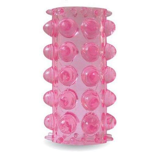 Открытая розовая насадка 6,4см на фаллос Bior Toys Sexy Friend SF-70184