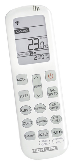 Кондиционер High Life Priority Class ACHL-12PC-CHDV02S On-Off