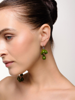 Серьги "Cloud" Green