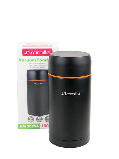 Термос пищевой 1000 мл. Kamille KM 2093A из нержавеющей стали