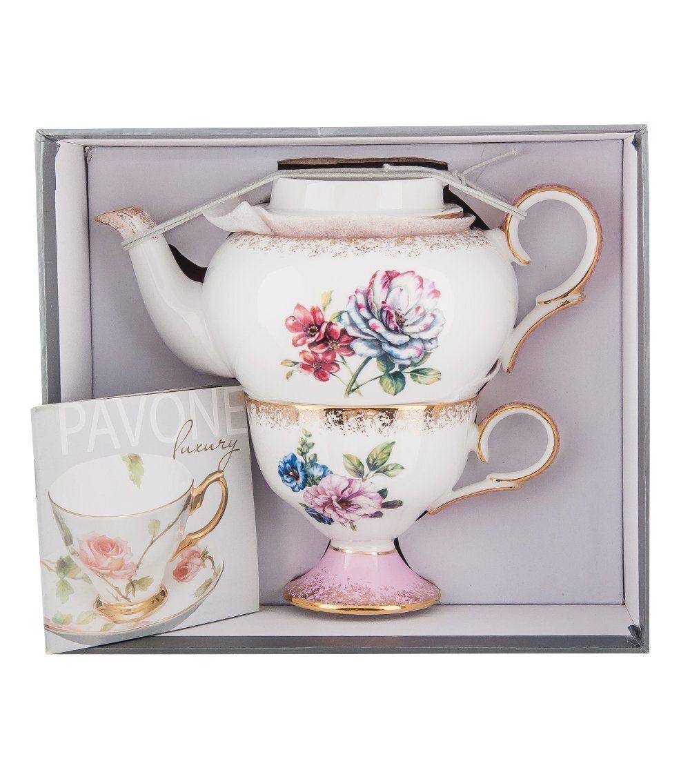 Pavone JK-127 Чайный набор «Цветок Неаполя» (Fiore Napoli  )