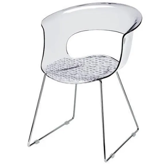 Стул Miss B Antishock прозрачный