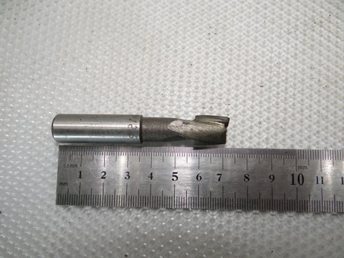 Фреза шпоночная твердосплавная ц/х 12,5х15х70 z=2  с напайными пластинами Т5К10