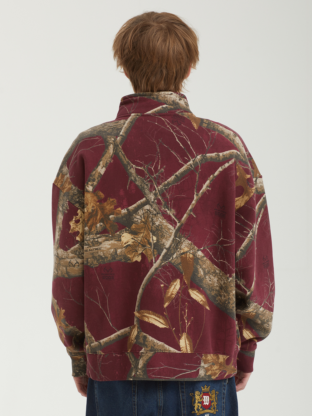 Мужская Толстовка New York Arch Quarter Zip