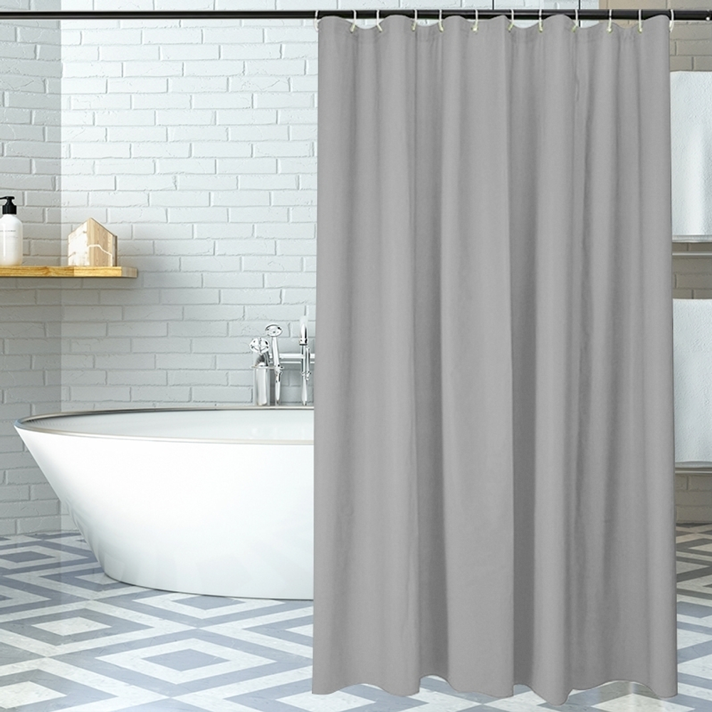 Штора для ванной полиэстер 180*180"Бэтти»(серые)