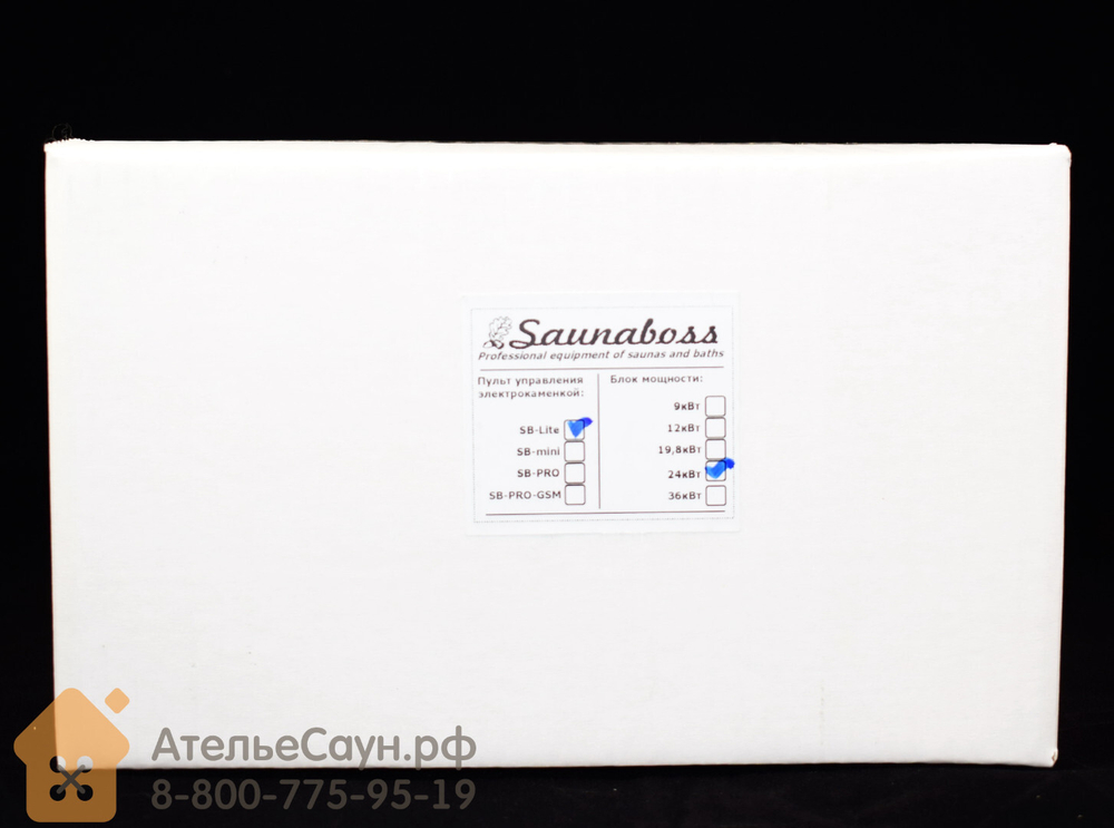 Пульт управления сауной Sauna Boss SB-Lite (универсальный, для печей до 24 кВт)