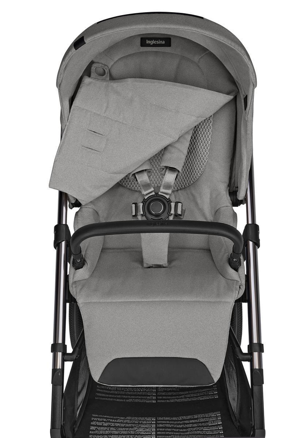 Коляска Inglesina Aptica Darwin i-Size System Quattro 4 в 1 2025 Platinum Grey