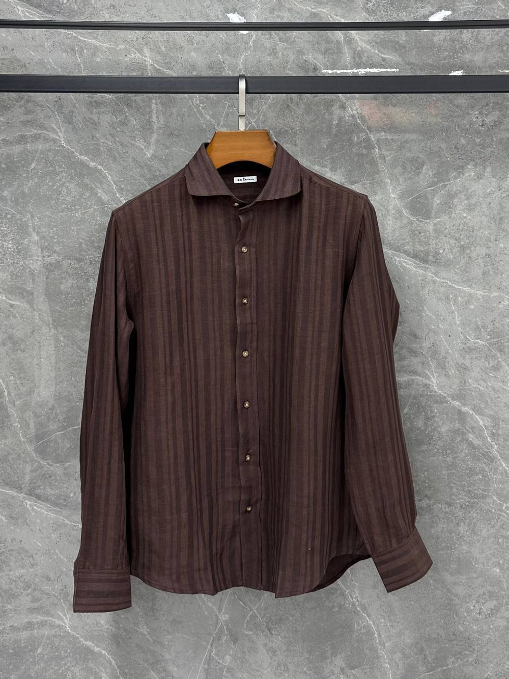 Льняная рубашка Kiton