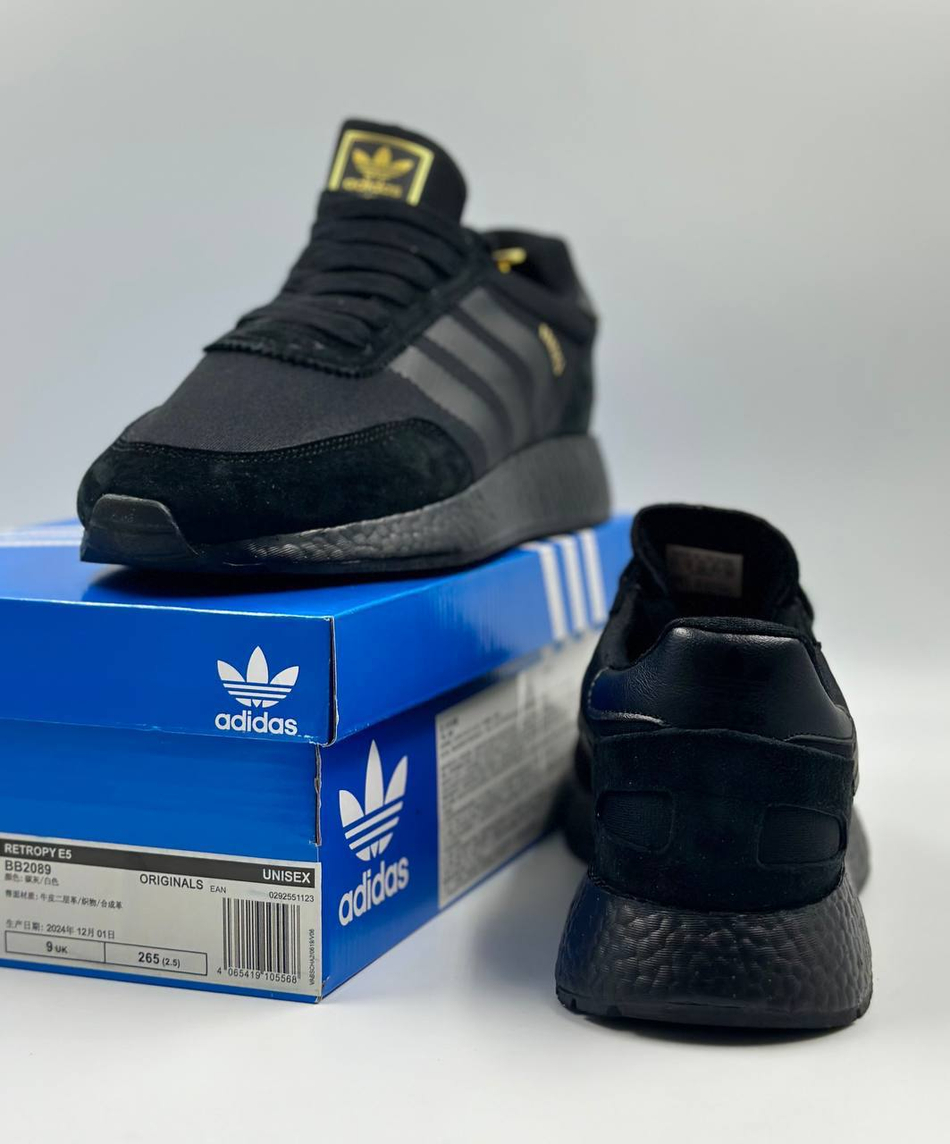 Кроссовки Adidas INIKI #B197 (черн.)