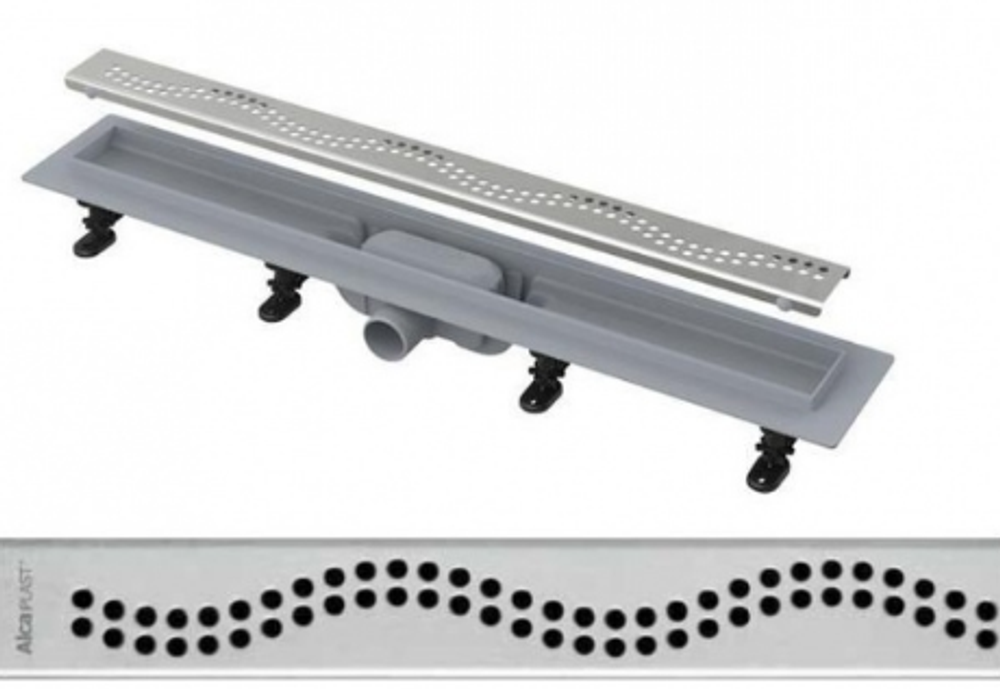 Дренажный канал ALCAPLAST, 650*60, 40 мм APZ8-650M