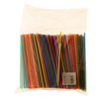 ФРТ Трубочки АССОРТИ прямые 8*240, 250 шт/уп (23 уп/кор)