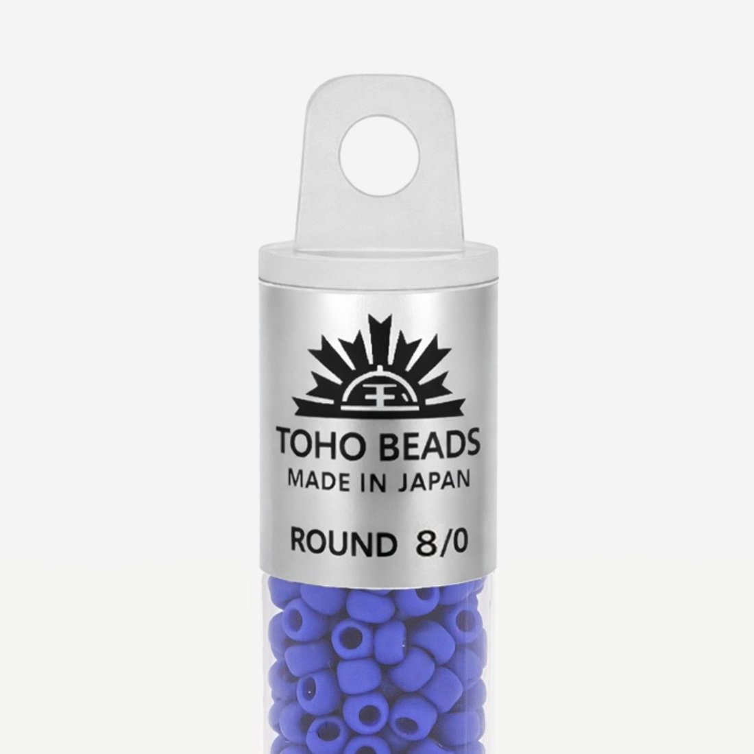 Японский бисер TOHO Round 8/0 (№48F), непрозрачный матовый