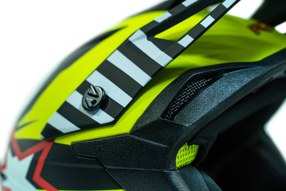 Мотошлем Roqvi модель TWISTER (Мотошлем ROQVI TWISTER зелено/черный матовый )