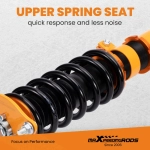 Front Rear Coilover Shock Absorber Set O/S подходит для автомобиля Honda CRV CR-V 2007-Onwards New lowering kit