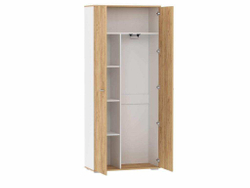 Прихожая Санти-1 Белый/Дуб крафт золотой