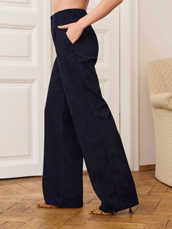 Брюки палаццо вельветовые