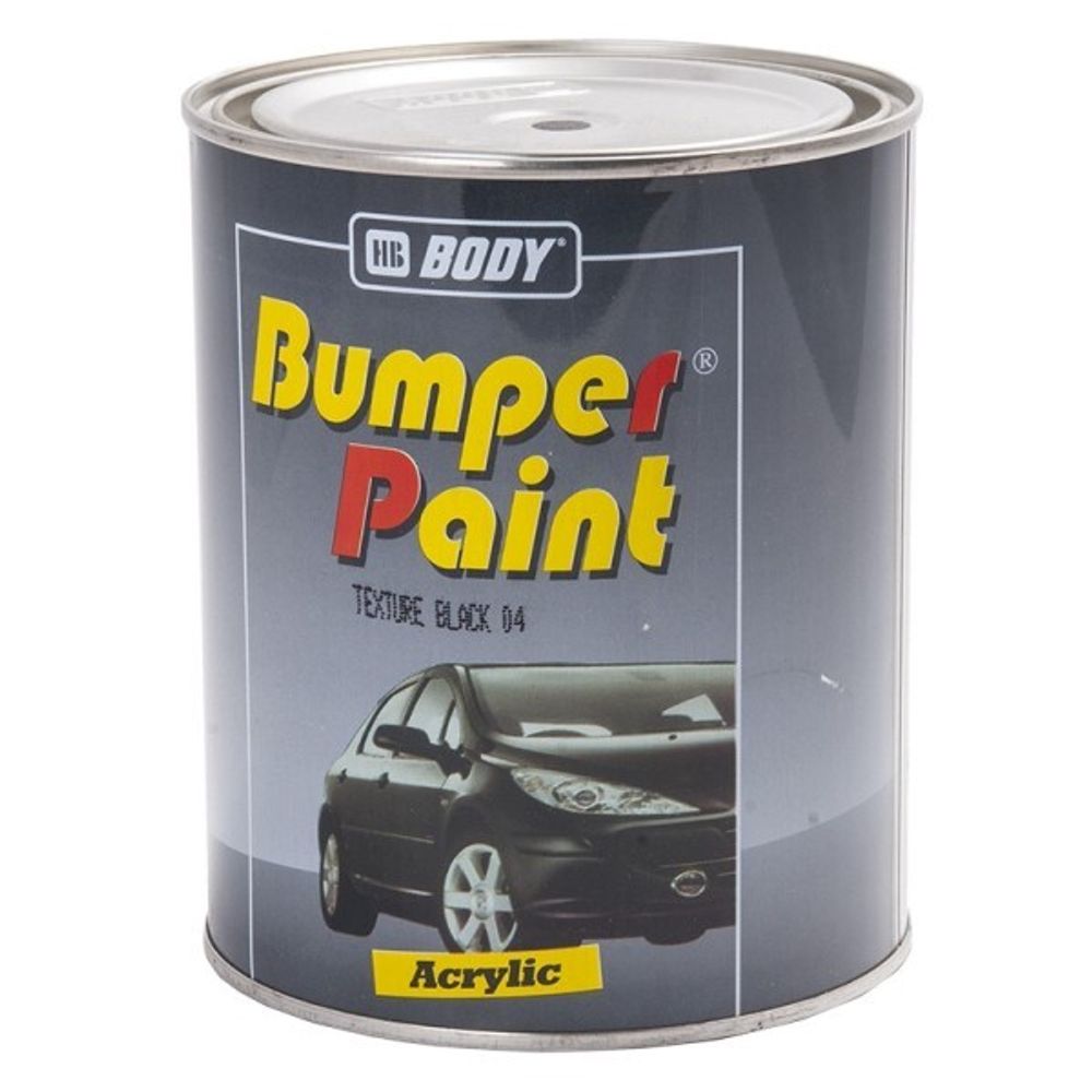 Краска для бамперов 1 кг черный  Body  Bumper Paint Texture  (BODY)