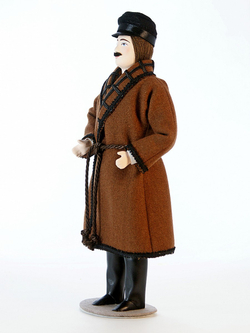 Кукла коллекционная мужчина в Кепи с  Ижоры
