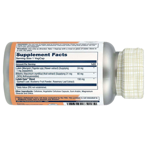 Solaray, Lutein Eyes 24 Advanced, 24 mg, 30 VegCaps