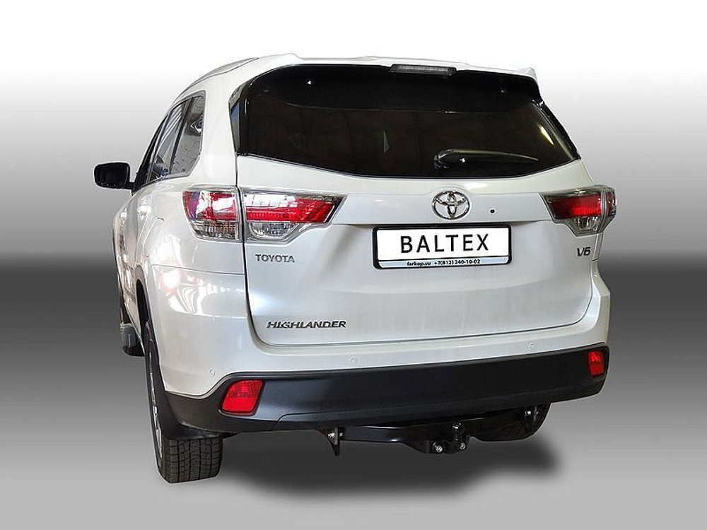 Фаркоп Балтекс для Toyota Highlander III/IV 2014- (паспорт и сертификат в комплекте)(без электрики)арт.24255321
