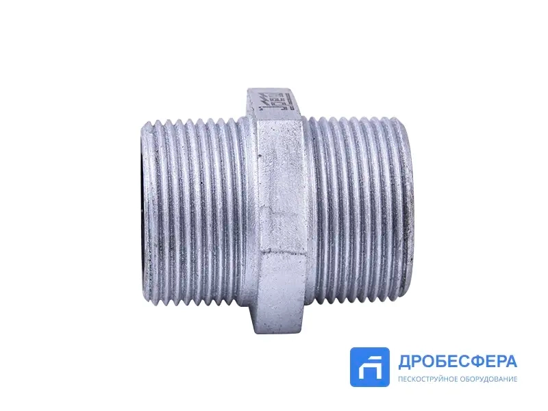 Ниппель 1-1/4" обрезиненный General Engineering арт. GN-019