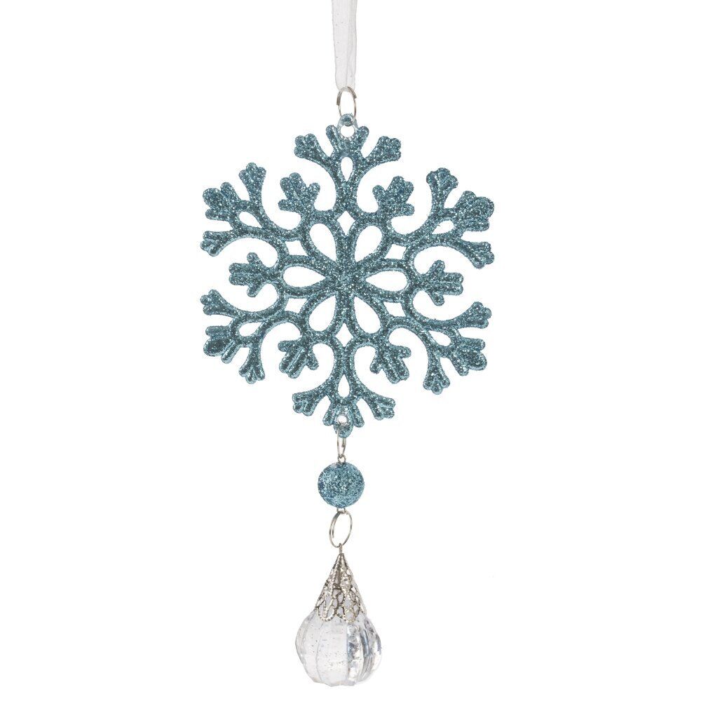 GAEM Украшение новогоднее "Снежинка", L6,5 W2 H15 см