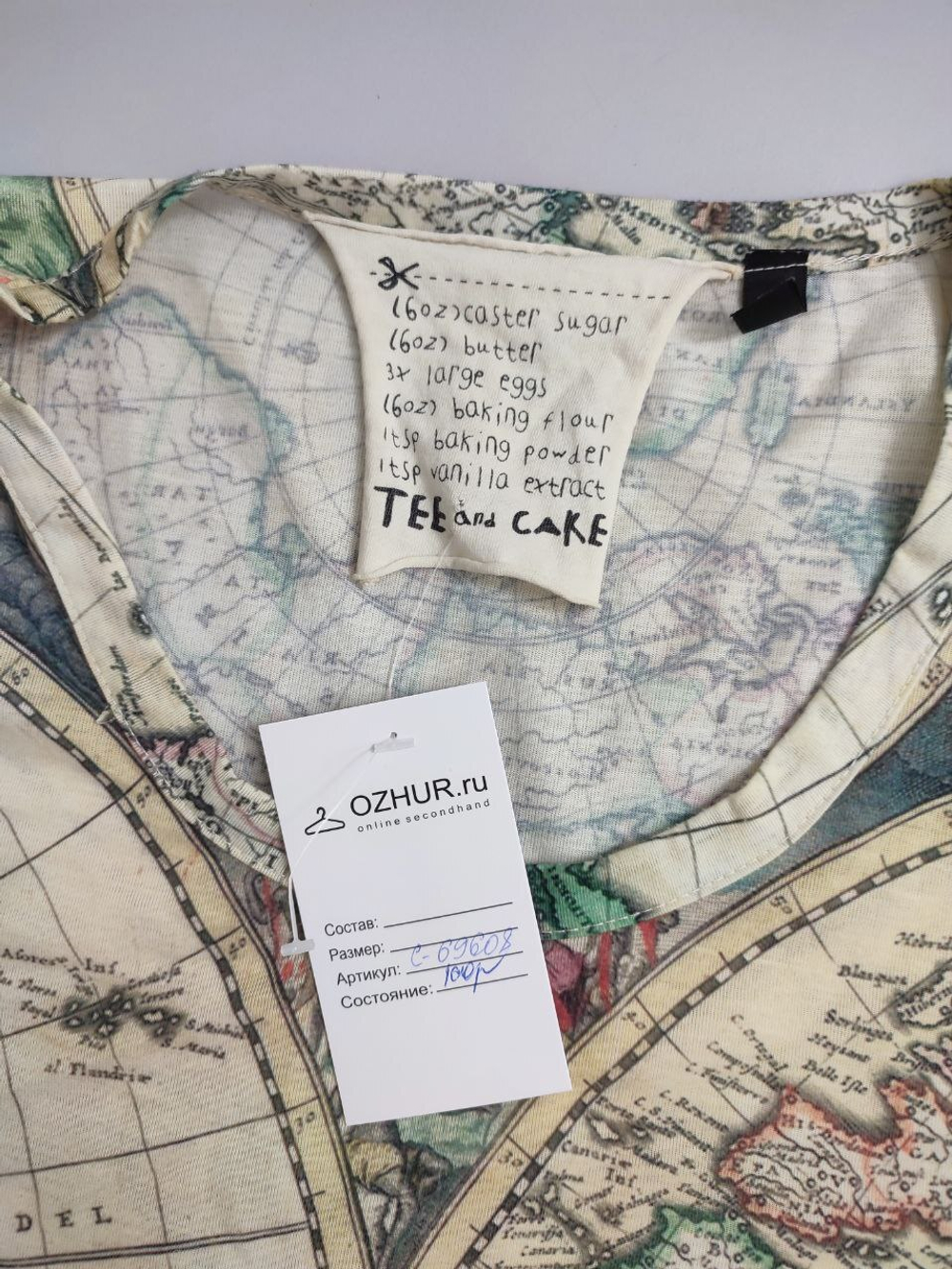 Футболка Topshop с принтом 40 размер