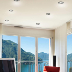 357586 SPOT NT18 474 черный Встраиваемый светильник IP44 LED 3000K 10W 100-265V METIS