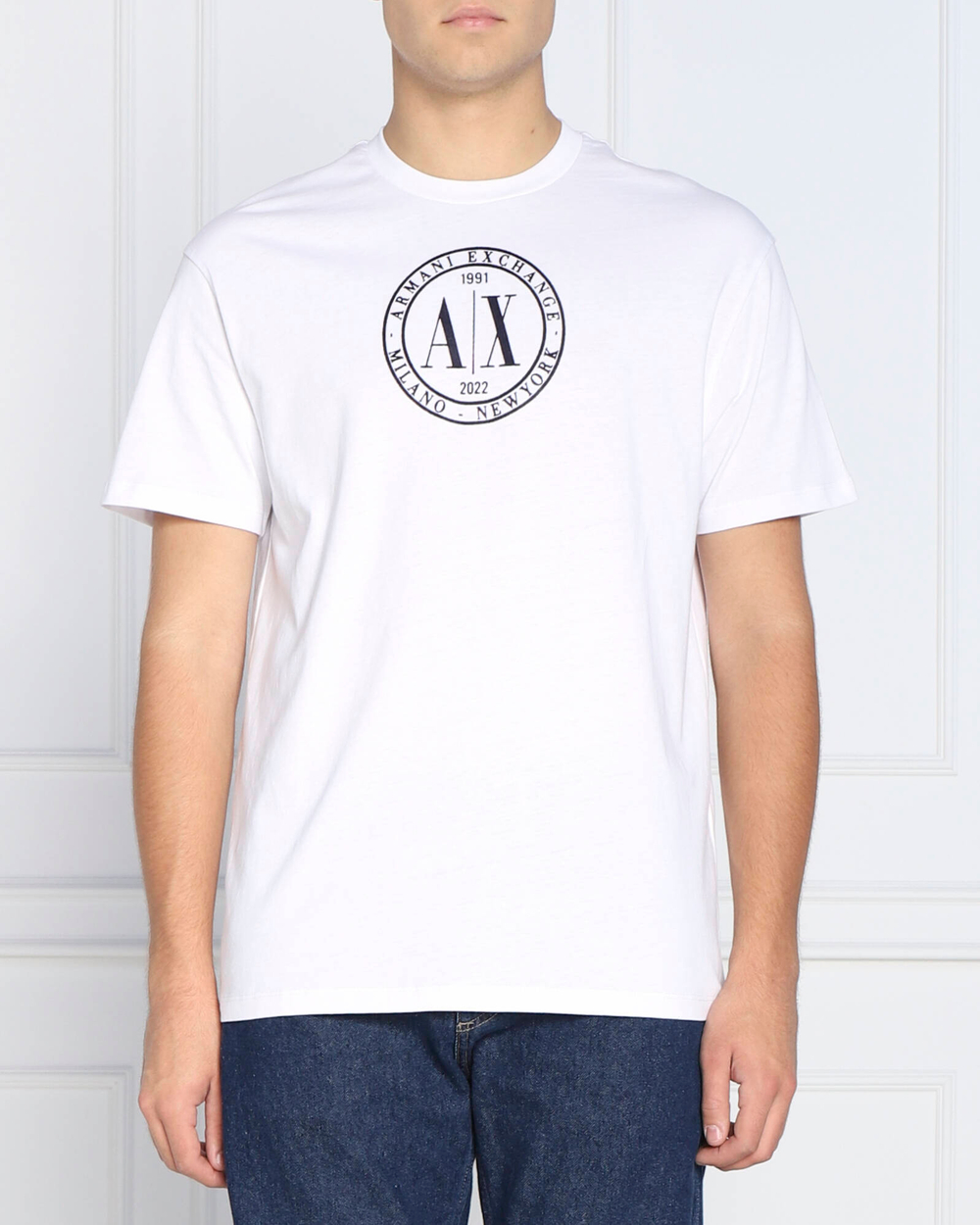 футболка Armani Exchange - белый(6LZTLE ZJGAZ)