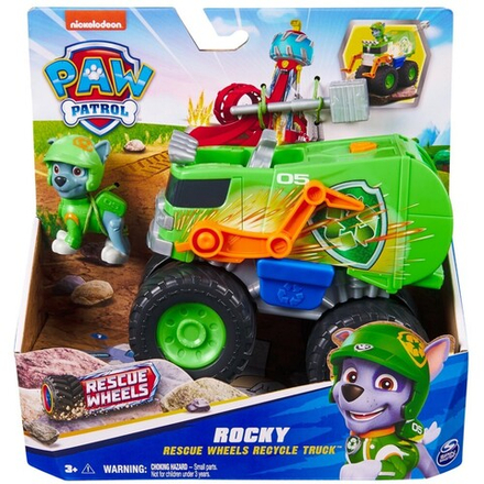 Пси-Патруль - автомобиль Рокки на спасательных колесах с ракетной установкой + фигурка собаки 20145755 / артикул   17776 6069331 20145755  / GTIN 778988453384