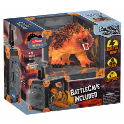 Schleich Eldrador Creatures - Боевая пещера BattleCave + Медведь с лавы 42732