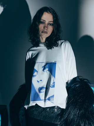 Футболка Razorblade romance, молочная