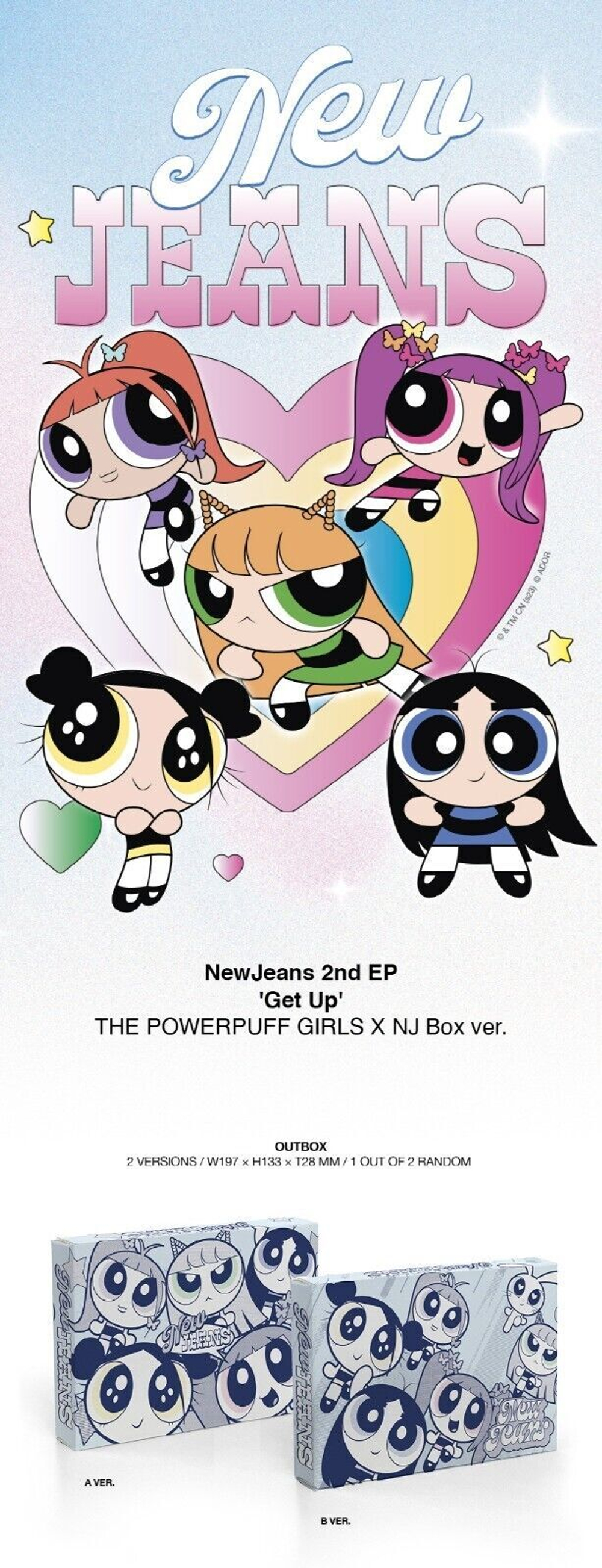 NewJeans - Get Up [The POWERPUFF GIRLS X NJ Box ver.]