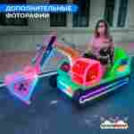 Детский электромобиль для бизнеса «СтройМобиль» двухместный, коммерческая серия