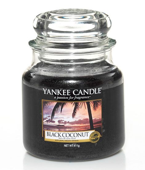 Ароматическая свеча Черный Кокос, Yankee Candle