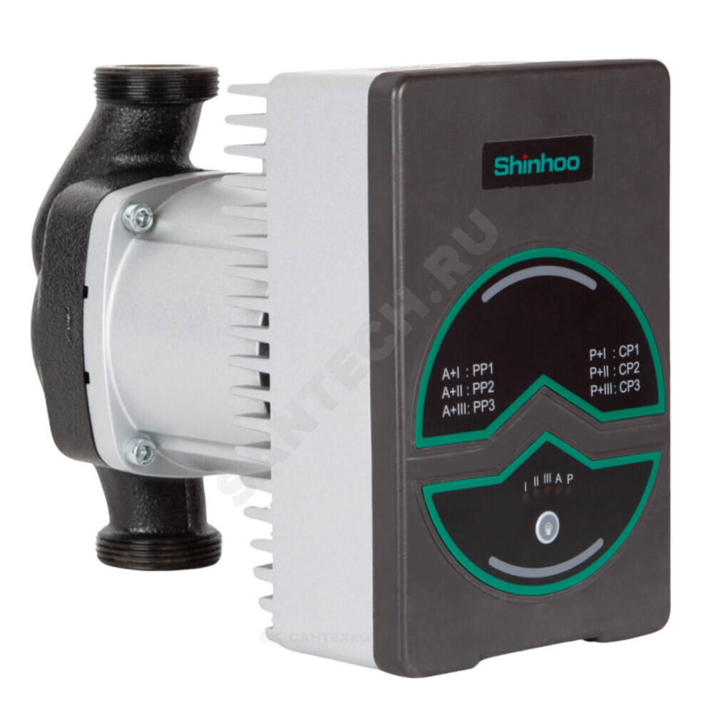 Насос циркуляционный с мокрым ротором MEGA+ 32-12 PN10 1х230В/50 Гц Shinhoo 71121012