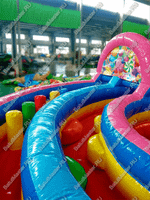 Надувная полоса "Попкорн"